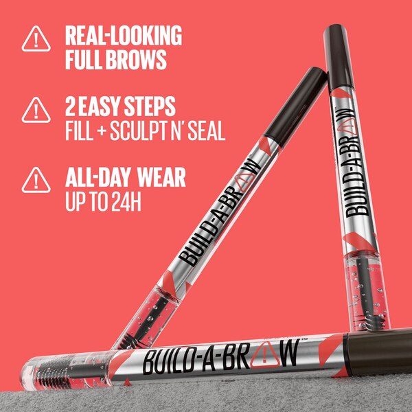 Maybelline New York Build-A-Brow 2-in-1 Brow Pen and Sealing Gel