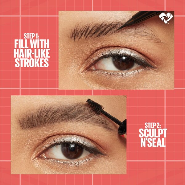 Maybelline New York Build-A-Brow 2-in-1 Brow Pen and Sealing Gel