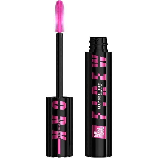 Maybelline New York Lash Sensations Firework Mascara, Washable Electro Black