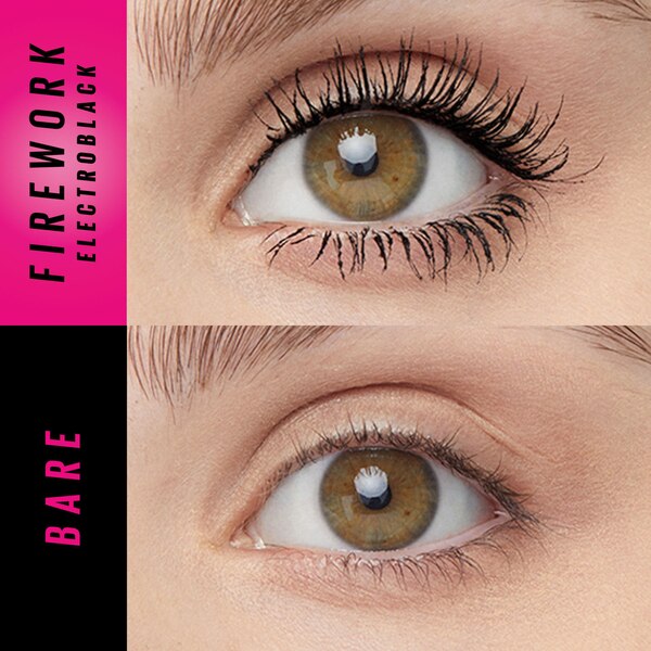 Maybelline New York Lash Sensations Firework Mascara, Washable Electro Black