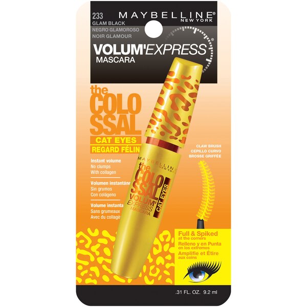 Maybelline Volum' Express Colossal Cat Eyes Washable Mascara