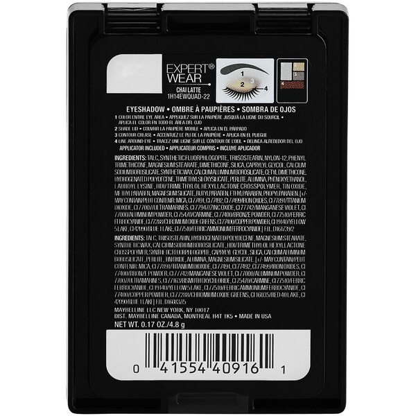 Maybelline Expert Wear Eyeshadow Quads