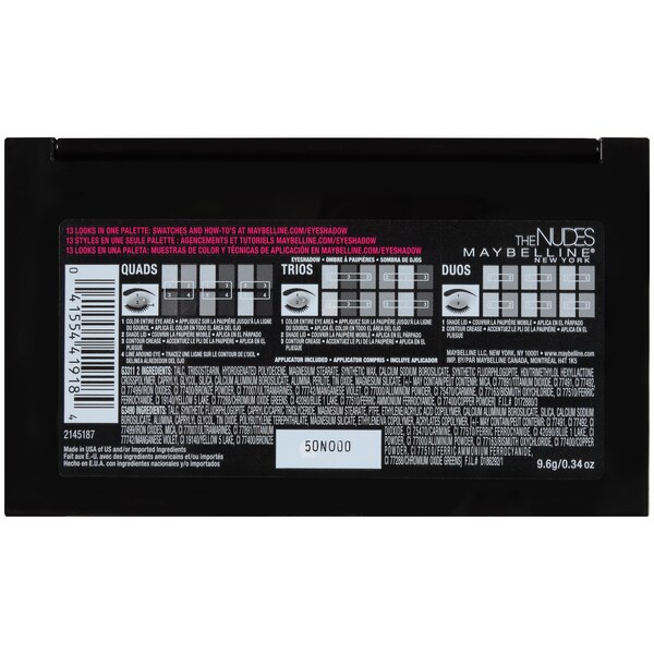 Maybelline Eye Shadow Palette