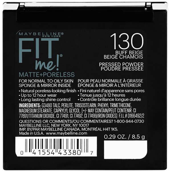 Maybelline Fit Me Matte + Poreless Pressed Face Powder