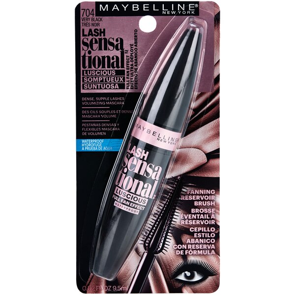 Maybelline Lash Sensational - Rímel resistente al agua, Luscious