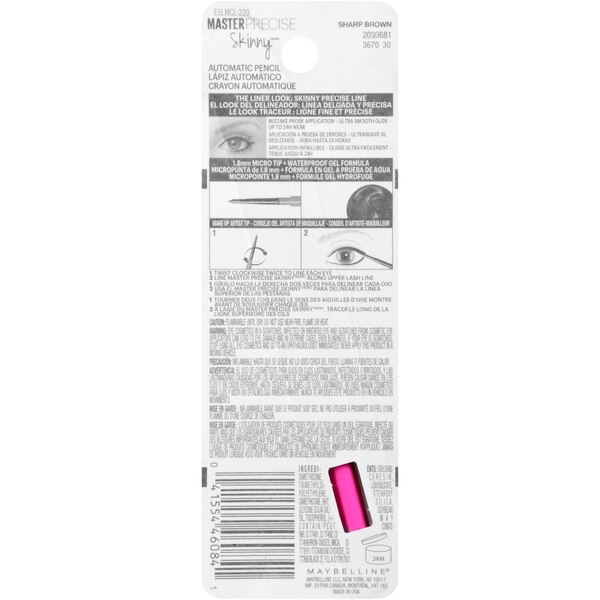 Maybelline Master Precise Skinny Gel Eyeliner Pencil