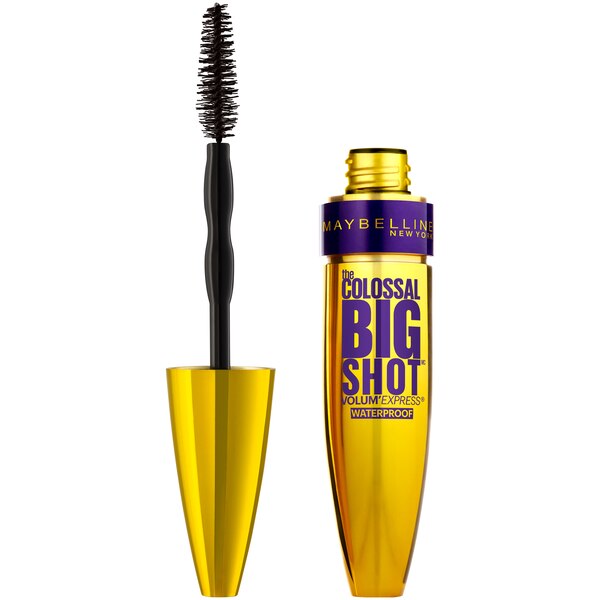 Maybelline Volum' Express The Colossal Big Shot Waterproof Mascara, Very Black