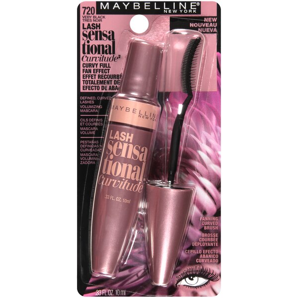 Maybelline Lash Sensational Curvitude Washable Mascara 0.33 OZ