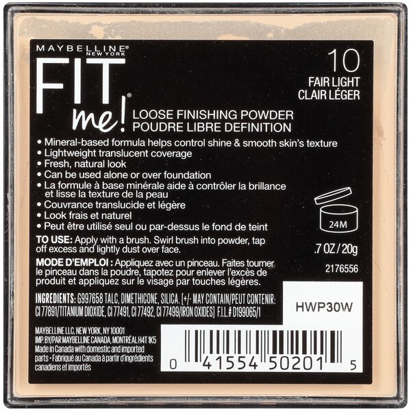 Maybelline Fit Me Loose Finishing Powder 0.7 OZ
