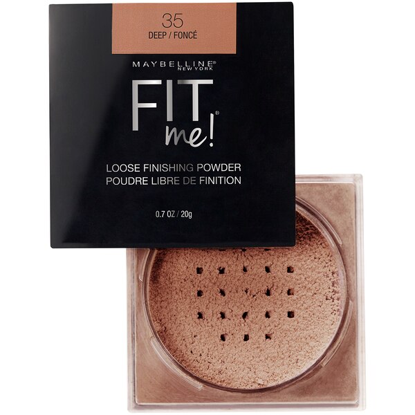 Maybelline Fit Me - Polvo fijador suelto, 0.7 oz