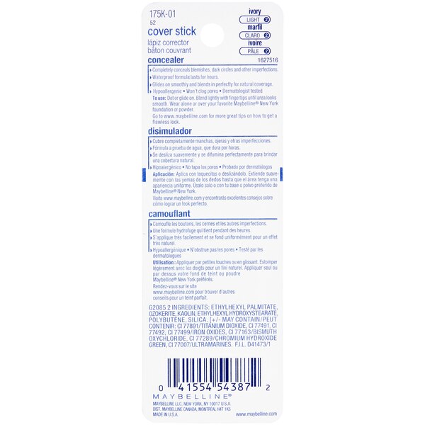 Maybelline Cover Stick Concealer