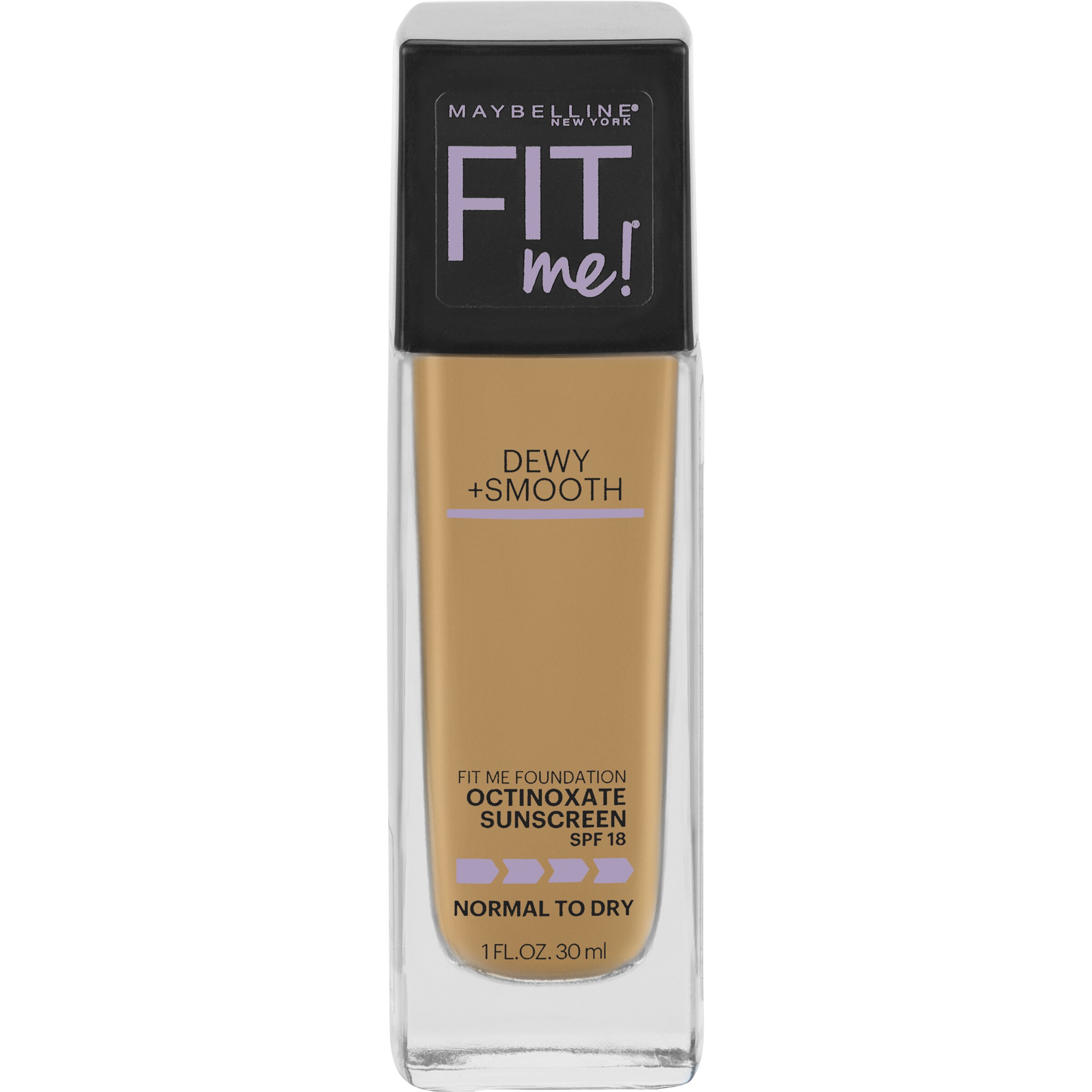 Maybelline Fit Me! Dewy + Smooth Liquid Foundation, Soft Tan