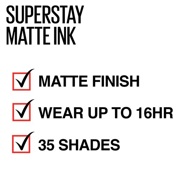 Maybelline New York SuperStay Matte Ink - Lápiz labial líquido