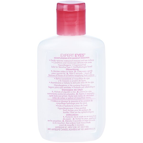 Maybelline Expert Eyes Moisturizing Eye Makeup Remover, 2.3 OZ