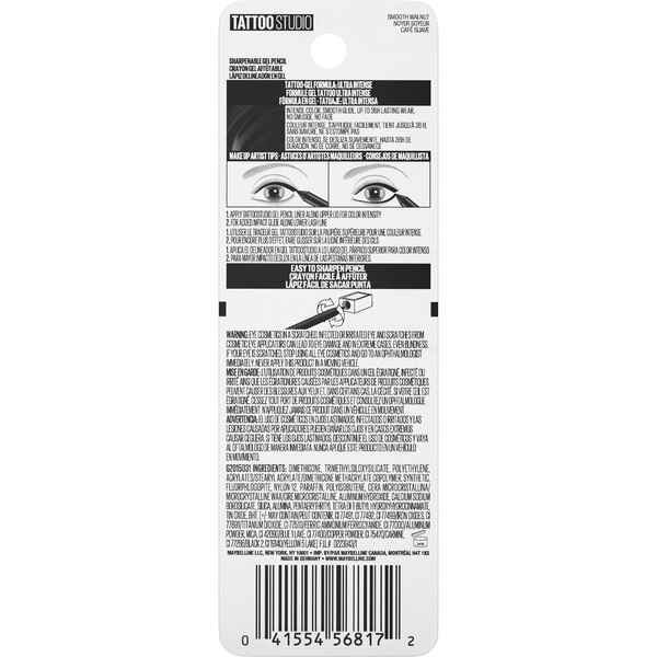 Maybelline Tattoo Studio Gel Pencil Eyeliner