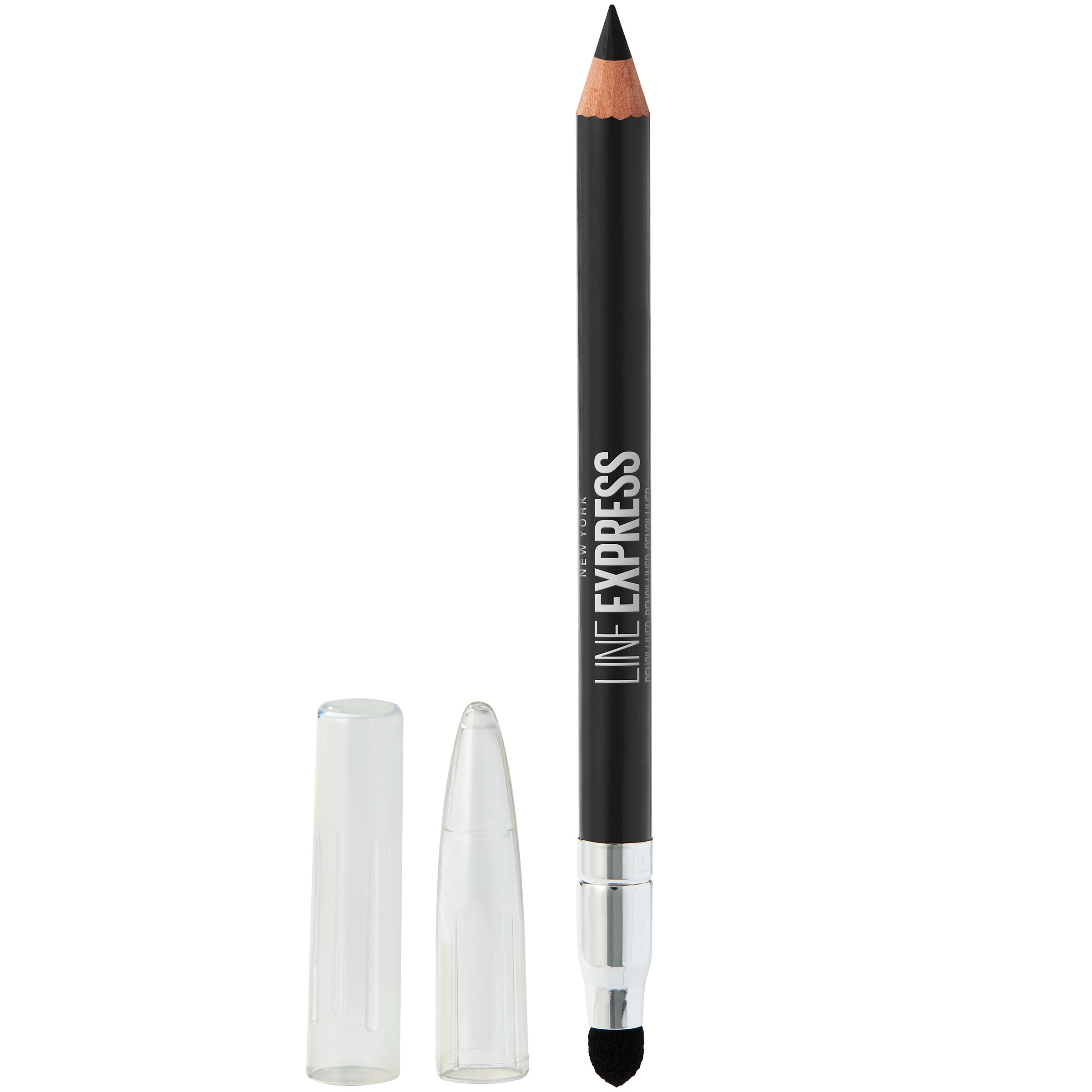 Maybelline Line Express Sharpenable Wood Pencil Eyeliner, Soft Black