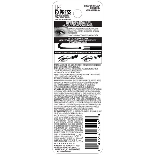Maybelline Line Express Sharpenable Wood Pencil Eyeliner