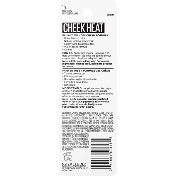 Maybelline Cheek Heat Gel-Cream Blush, Face Makeup