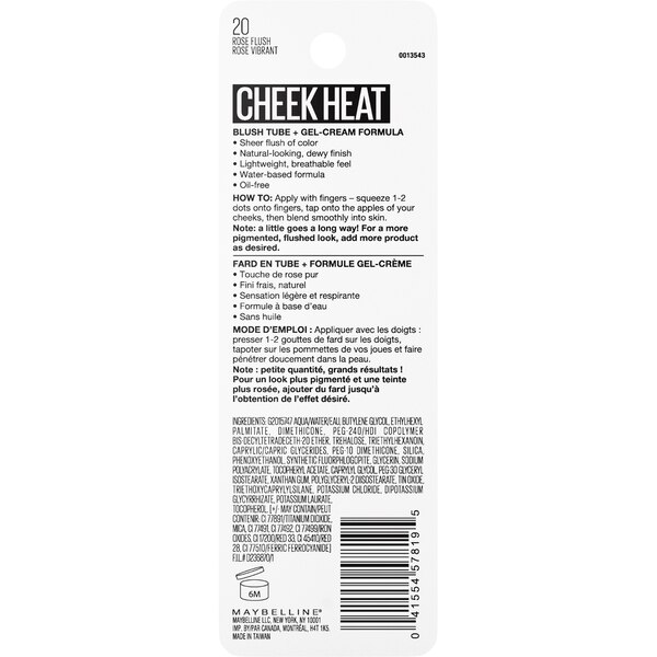 Maybelline Cheek Heat Gel-Cream Blush, Face Makeup