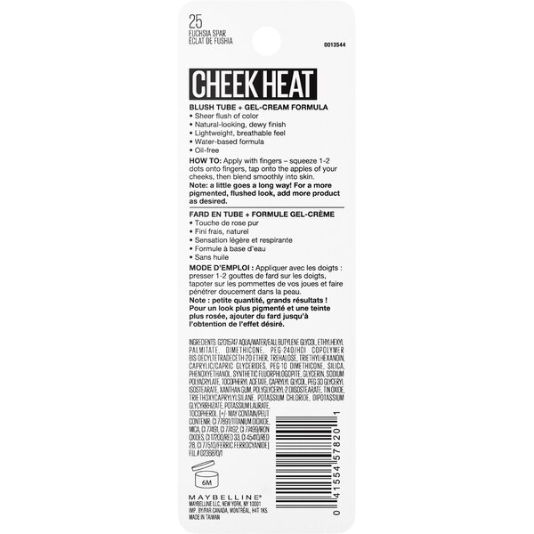 Maybelline Cheek Heat Gel-Cream Blush, Face Makeup