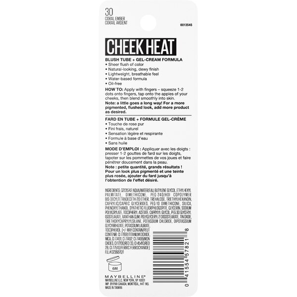 Maybelline Cheek Heat Gel-Cream Blush, Face Makeup