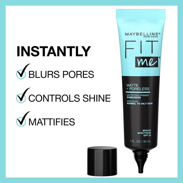 Maybelline Fit Me Matte and Poreless Mattifying Face Primer Makeup