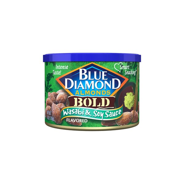Blue Diamond Almonds Bold, Wasabi & Soy Sauce, 6 oz