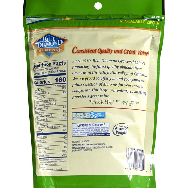 Blue Diamond Almonds, 16 oz