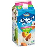 Almond Breeze Unsweetened Original Almond Milk, 64 OZ, thumbnail image
