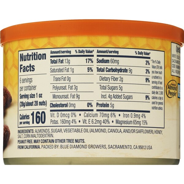 Blue Diamond Almonds, 6 oz