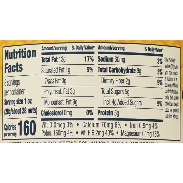 Blue Diamond Almonds, 6 oz