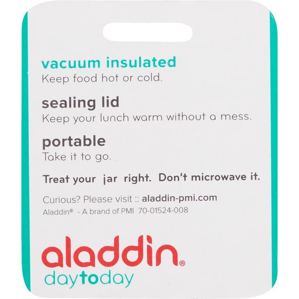 Aladdin Vacuum Insulated Kiddo Food Jar, 12 oz