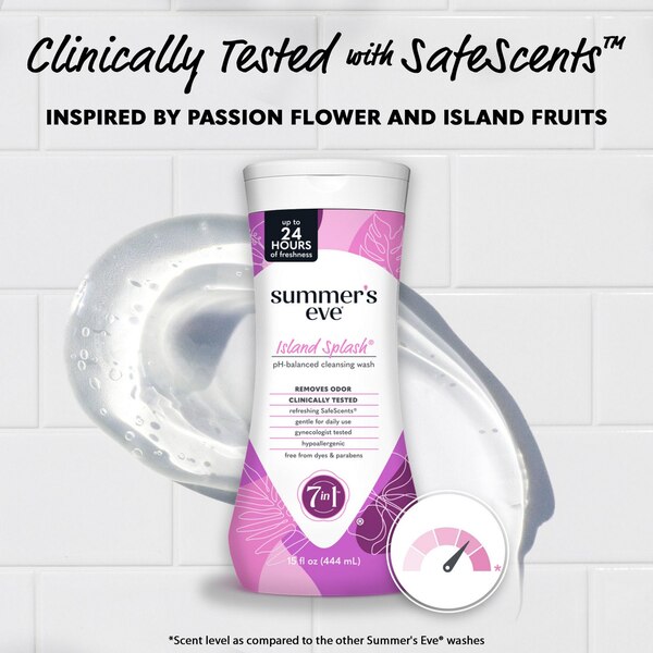 Summer's Eve Feminine Cleansing Wash, 15 OZ
