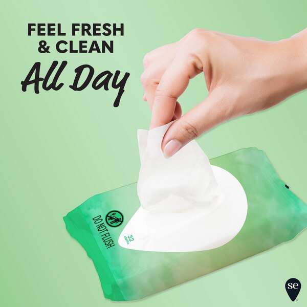 Summers Eve Personal Hygiene Cloths Aloe Love