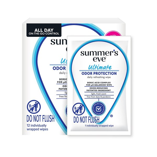 Summers Eve Ultimate Odor Blocker Wipes 