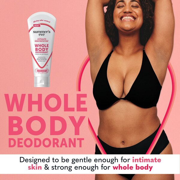 Summer's Eve Ultimate Odor Protection Whole Body Deodorant, 3 OZ