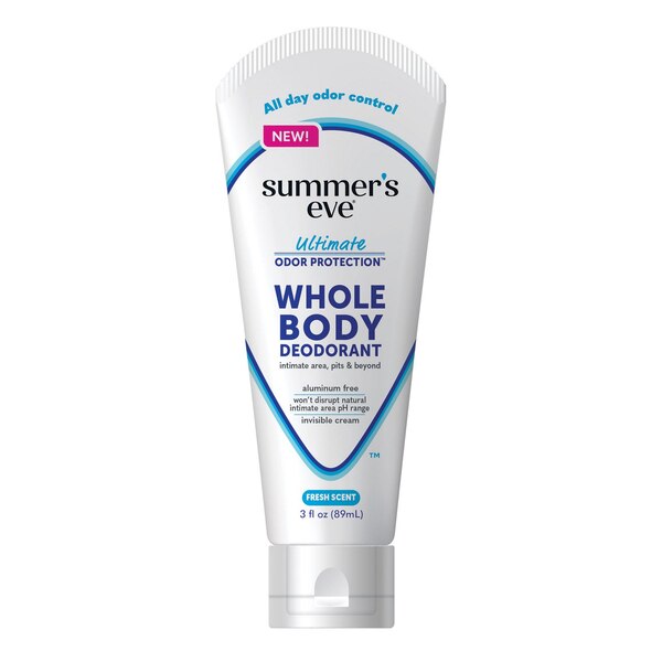 Summer's Eve Ultimate Odor Protection Whole Body Deodorant, 3 OZ