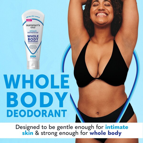 Summer's Eve Ultimate Odor Protection Whole Body Deodorant, 3 OZ