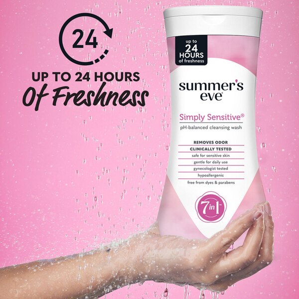 Summer's Eve Feminine Cleansing Wash, 15 OZ