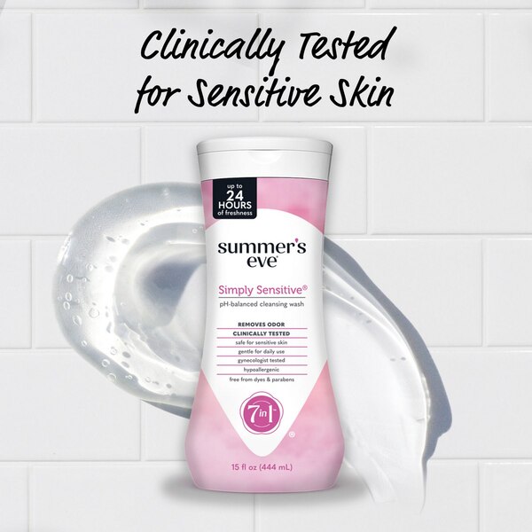 Summer's Eve Feminine Cleansing Wash, 15 OZ