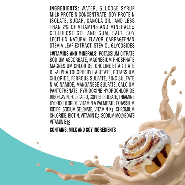 BOOST High Protein Cinnabon Nutritional Drink, 6 PK