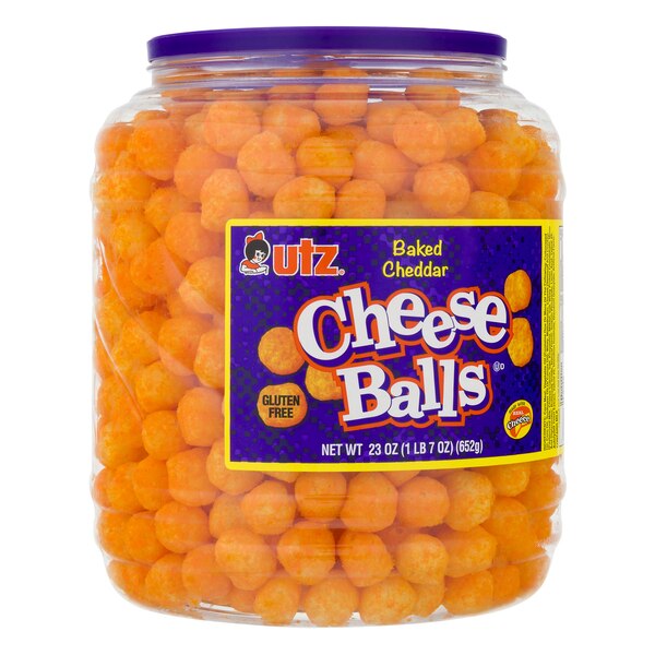 Utz Cheddar Cheese Ball Barrel 23 oz