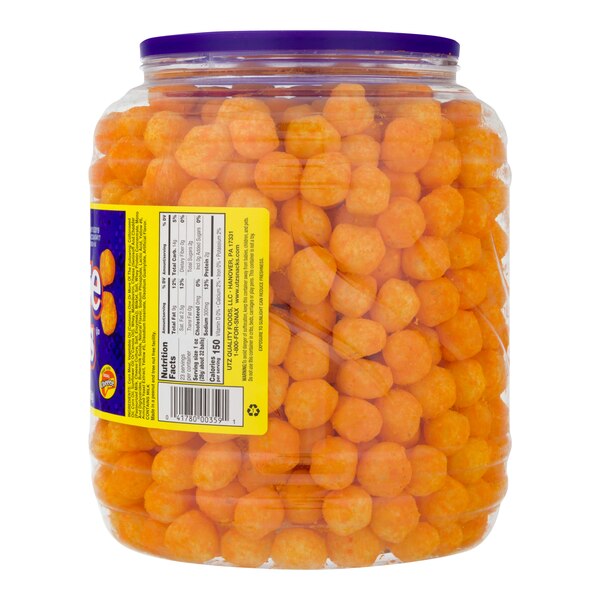 Utz Cheddar Cheese Ball Barrel 23 oz