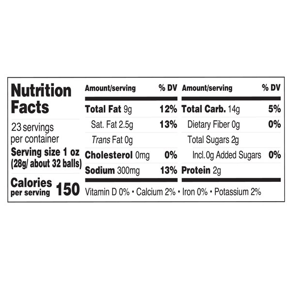 Utz Cheddar Cheese Ball Barrel 23 oz