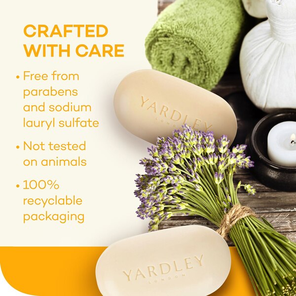 Yardley London Naturally Moisturizing Bath Bar