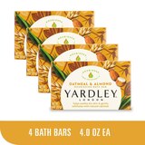 Yardley London Moisturizing Bath Bar, Oatmeal and Almond, 4 OZ, thumbnail image