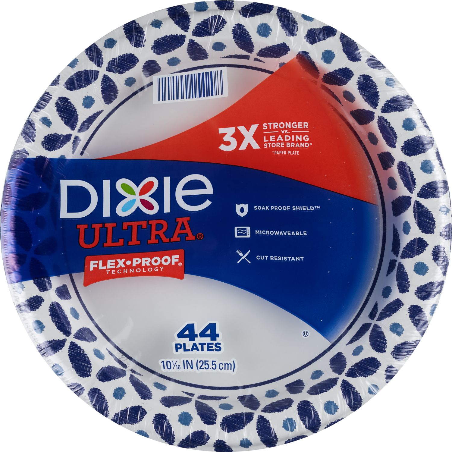 Dixie Ultra Heavy-Duty Paper Plates, 10-1/16 Inch, 44 CT
