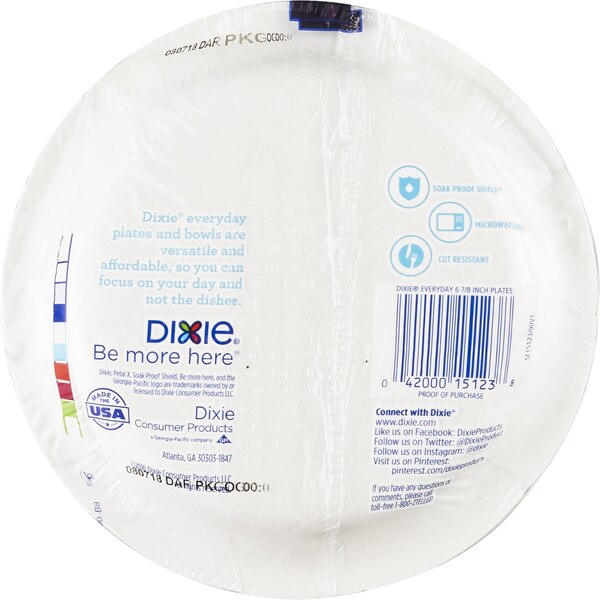 Dixie Everyday 6 7/8in Paper Plates