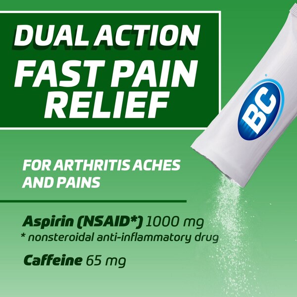 BC Powder Arthritis Pain Reliever Powder Sticks, 50 CT