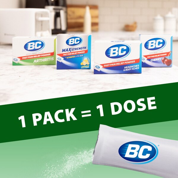 BC Powder Arthritis Pain Reliever Powder Sticks, 50 CT